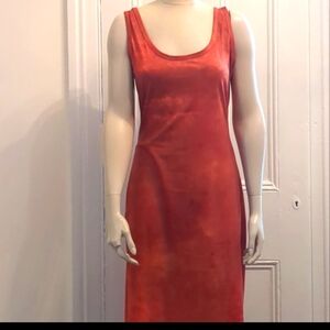 3/$14 Fire Print Maxi Dress